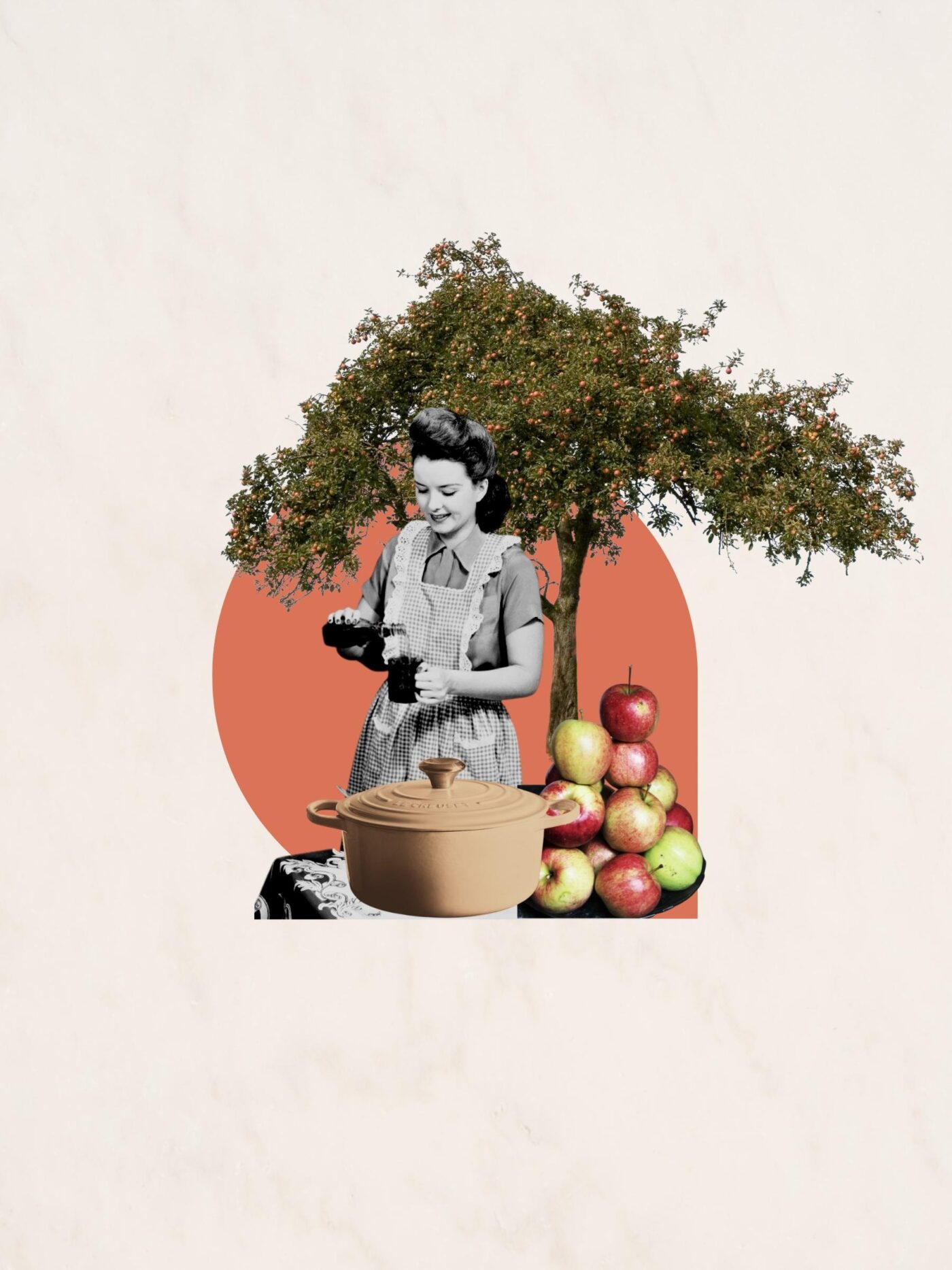 COMPOTE DE POMMES ROSE Science + Fourchette