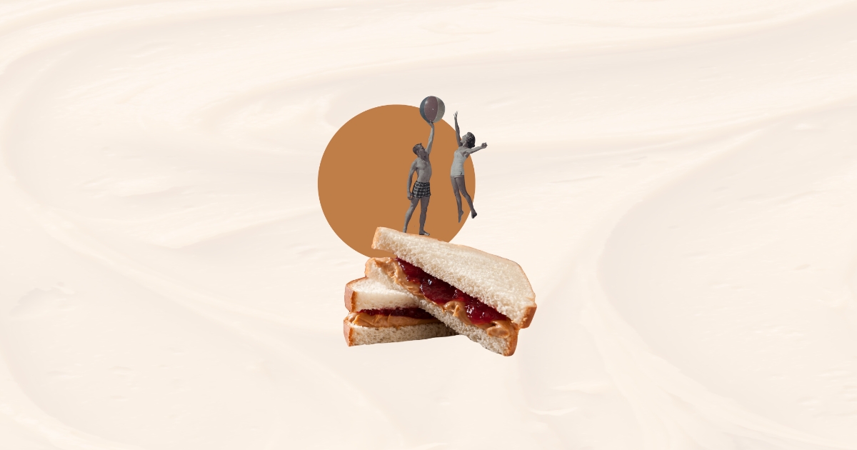 Sandwich au beurre d’arachide et à la confiture, illustrant la confusion autour des gras trans et des huiles hydrogénées sur les étiquettes alimentaires au Canada.